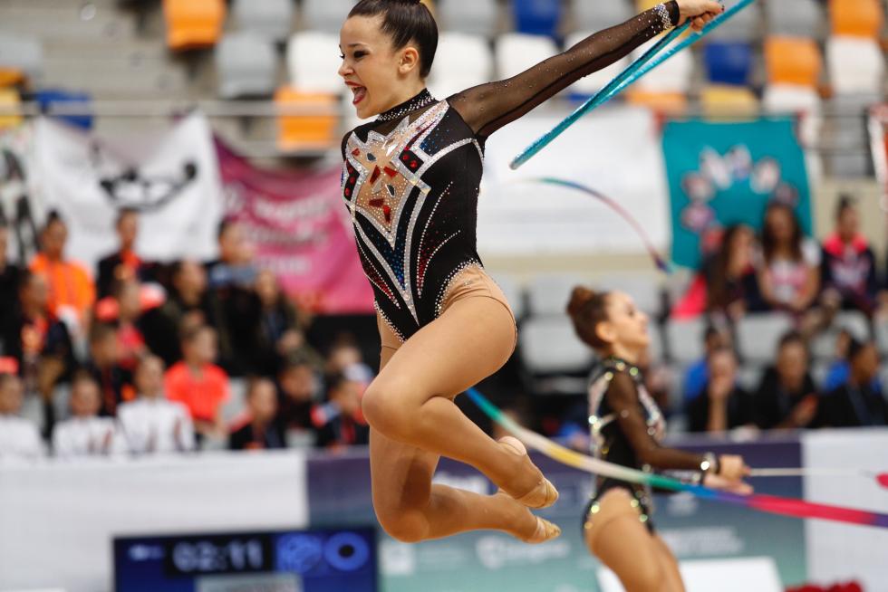 Zaragoza se convierte en la capital de la gimnasia rítmica este fin de semana