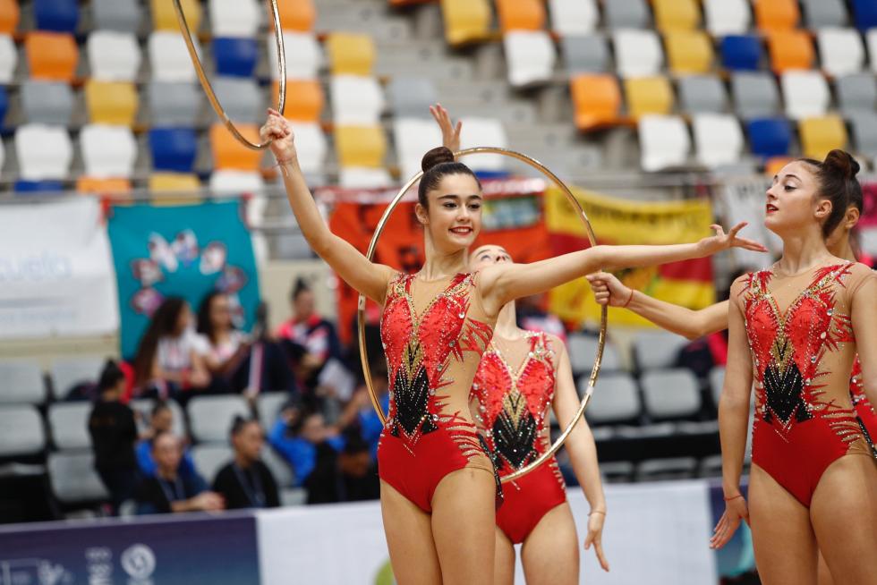 Zaragoza se convierte en la capital de la gimnasia rítmica este fin de semana