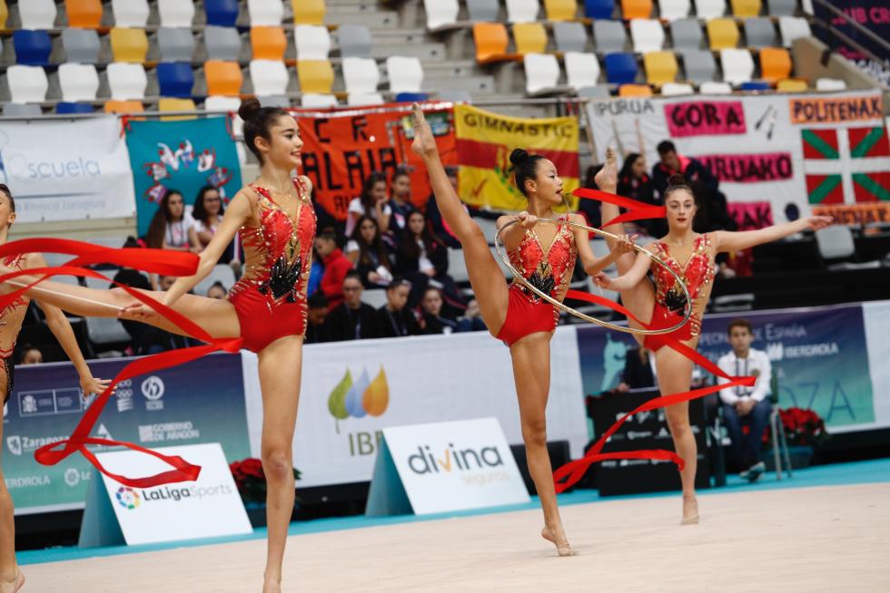 Zaragoza se convierte en la capital de la gimnasia rítmica este fin de semana