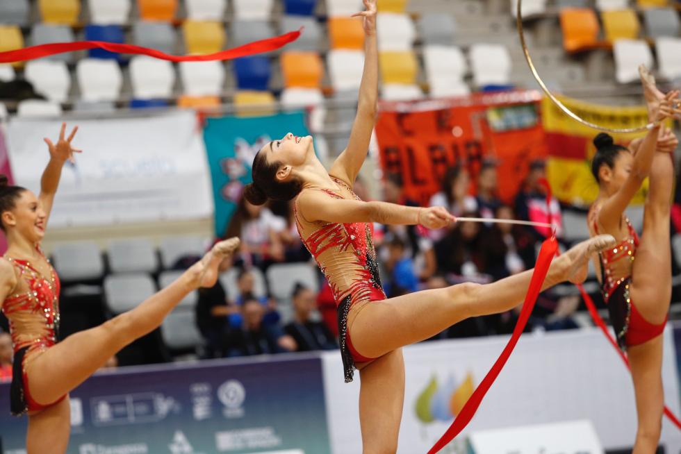 Zaragoza se convierte en la capital de la gimnasia rítmica este fin de semana