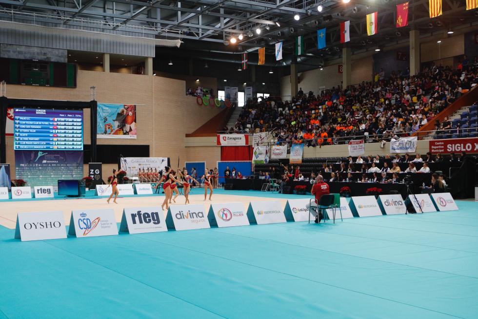 Zaragoza se convierte en la capital de la gimnasia rítmica este fin de semana