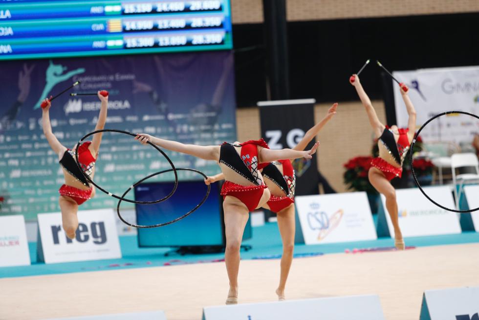 Zaragoza se convierte en la capital de la gimnasia rítmica este fin de semana