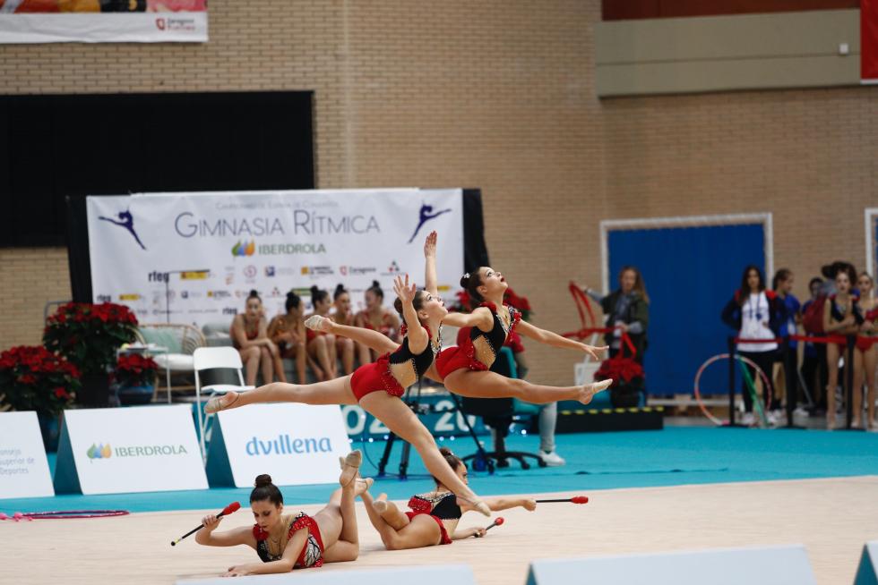 Zaragoza se convierte en la capital de la gimnasia rítmica este fin de semana