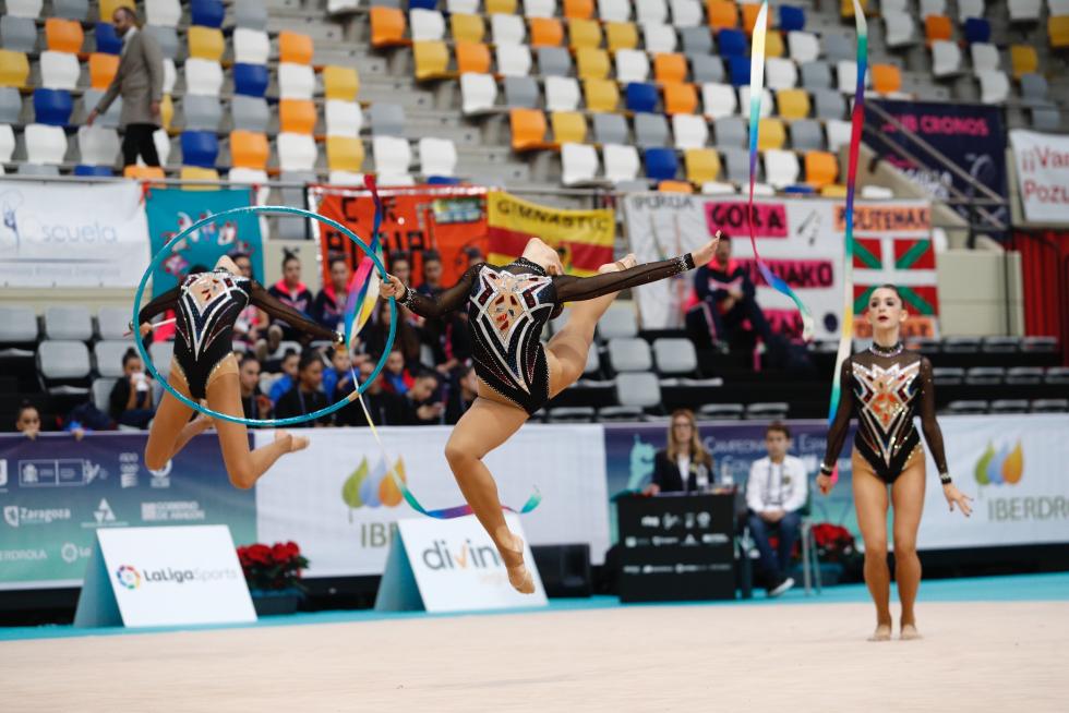 Zaragoza se convierte en la capital de la gimnasia rítmica este fin de semana