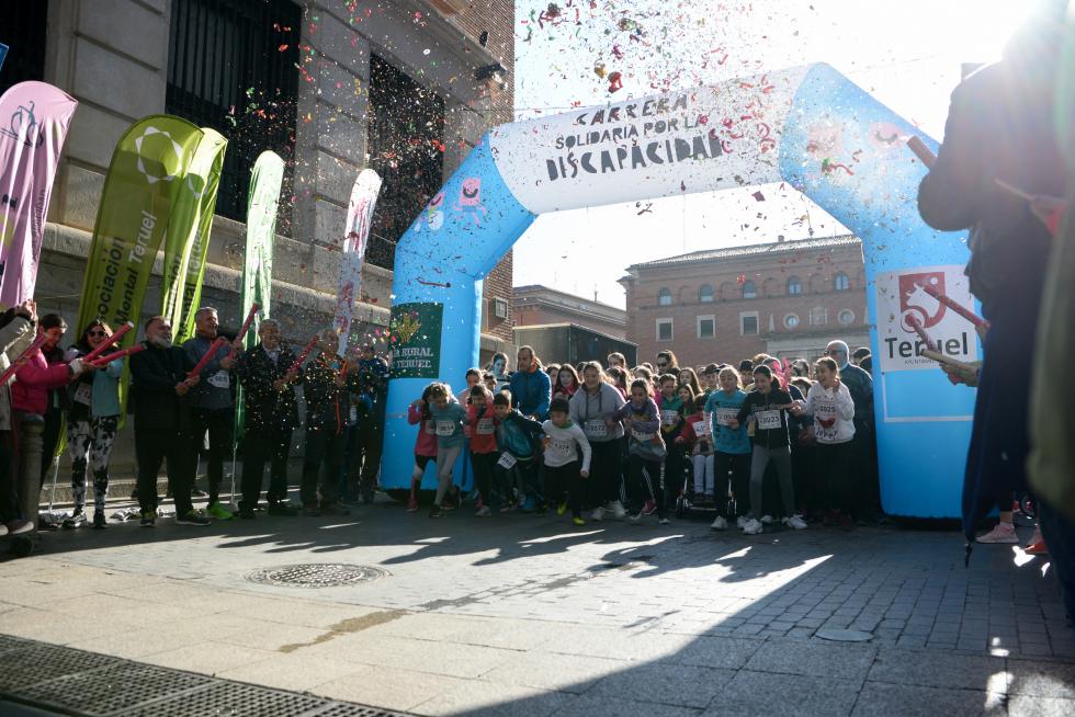Teruel celebra la XVI Carrera Solidaria por la Discapacidad