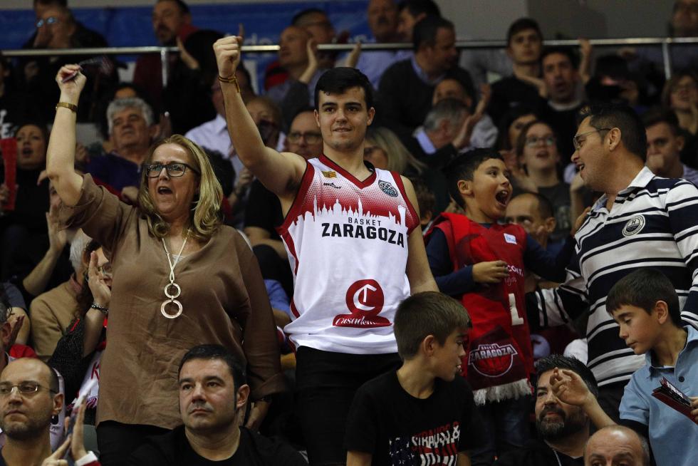 Histórico rodillo del Casademont Zaragoza ante el Real Madrid