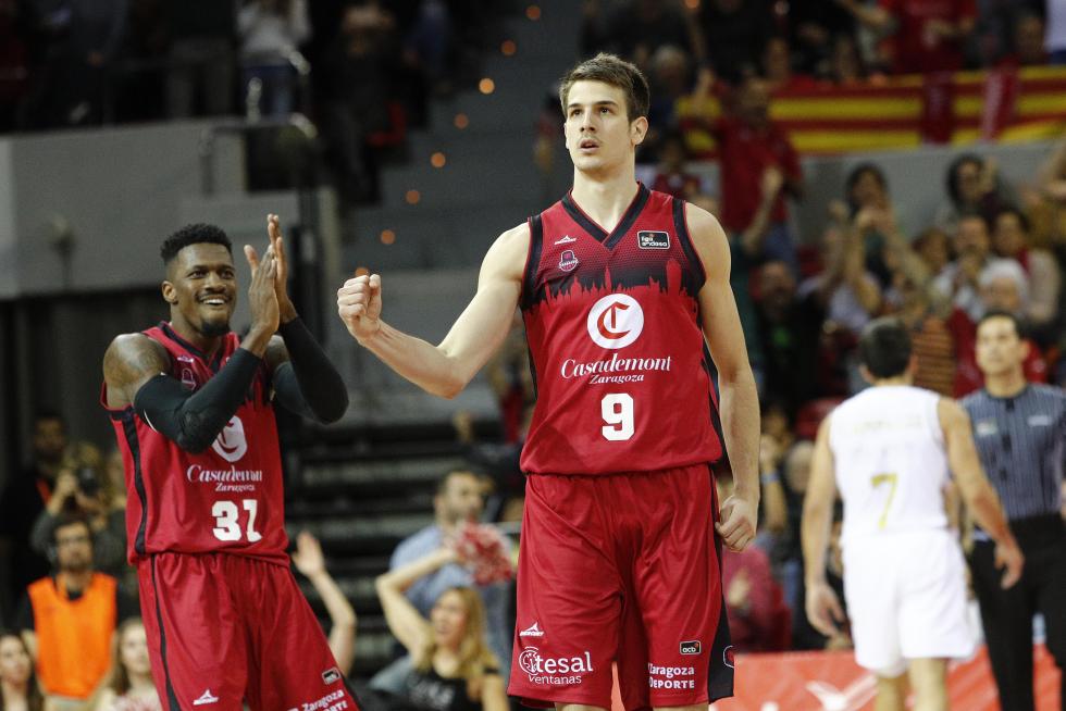 Histórico rodillo del Casademont Zaragoza ante el Real Madrid
