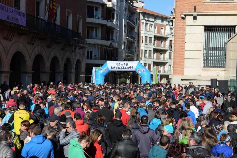Más de 3.000 personas se suman en Teruel a la Carrera Solidaria por la Discapacidad
