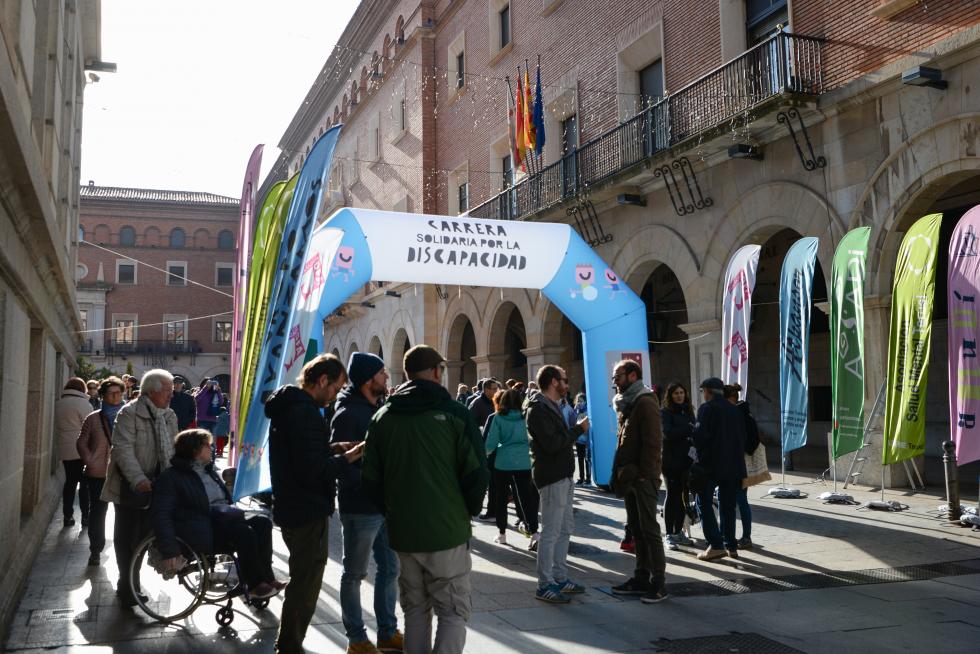 Más de 3.000 personas se suman en Teruel a la Carrera Solidaria por la Discapacidad