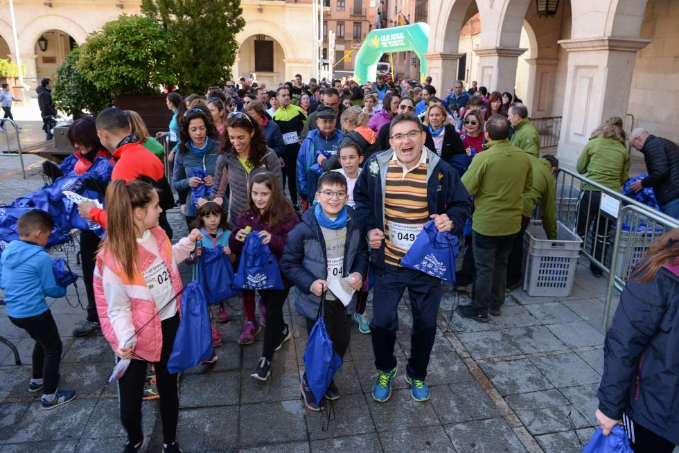 Más de 3.000 personas se suman en Teruel a la Carrera Solidaria por la Discapacidad