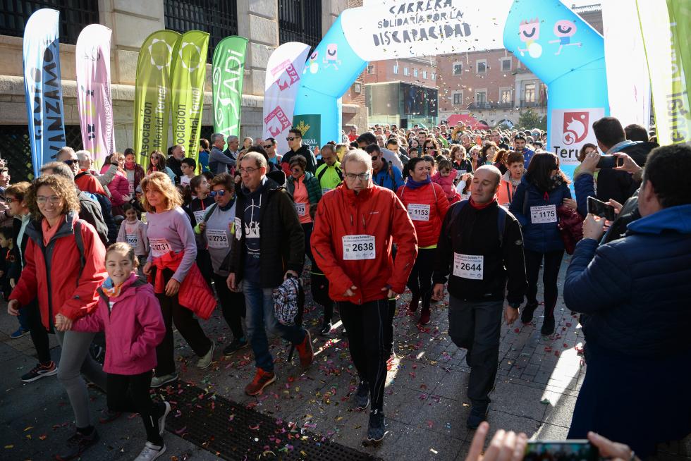 Teruel celebra la XVI Carrera Solidaria por la Discapacidad