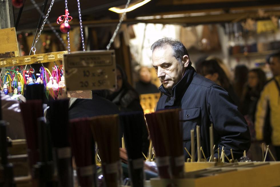 Encendido de las luces de Navidad en Zaragoza.