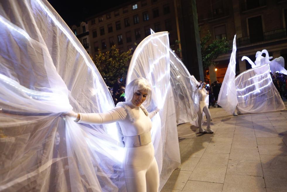 Encendido de las luces de Navidad en Zaragoza