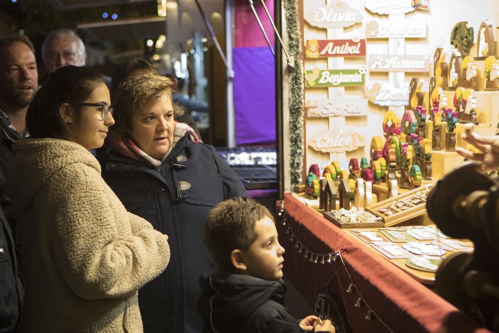 Encendido de las luces de Navidad en Zaragoza.