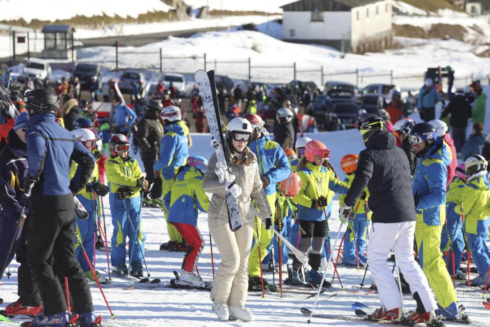 Espectacular jornada en las estaciones con sol y más de 245 kilómetros de pistas