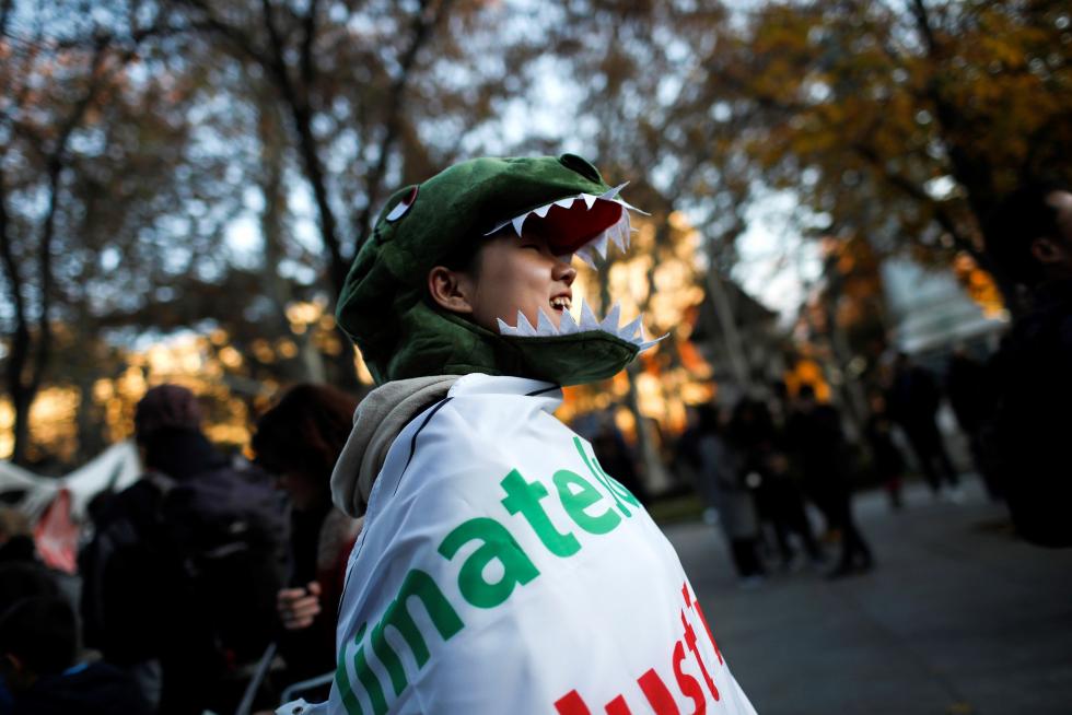 Marcha por el Clima en Madrid
