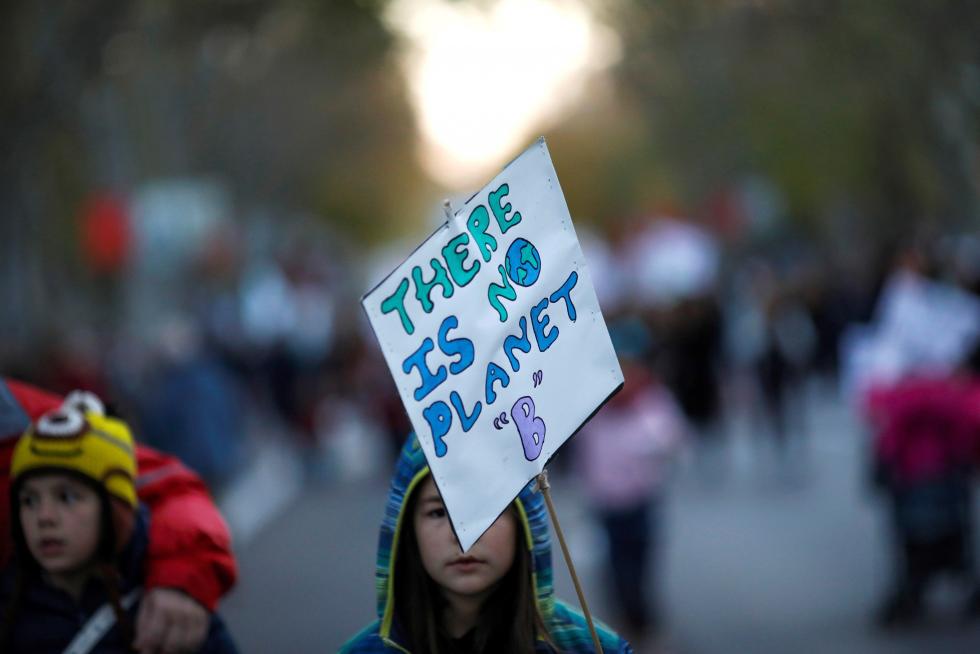 Marcha por el Clima en Madrid