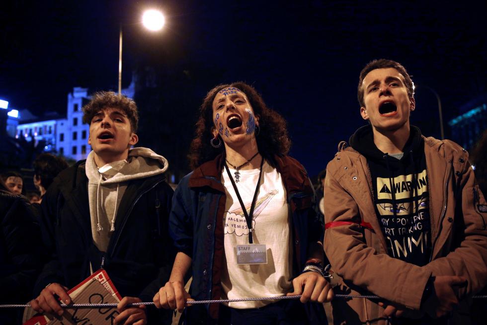 Marcha por el Clima en Madrid