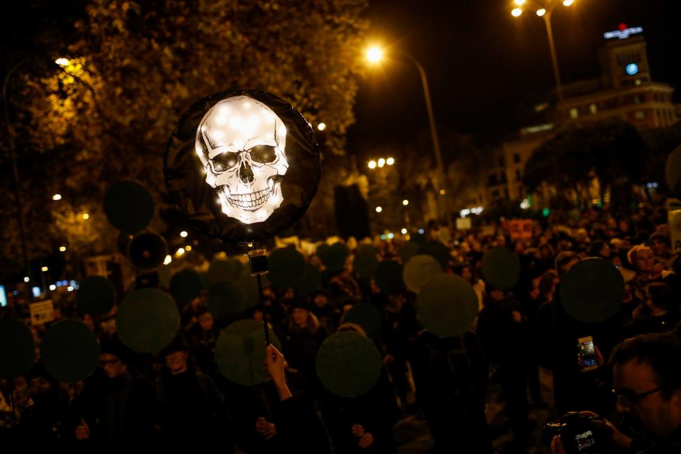 Marcha por el Clima en Madrid