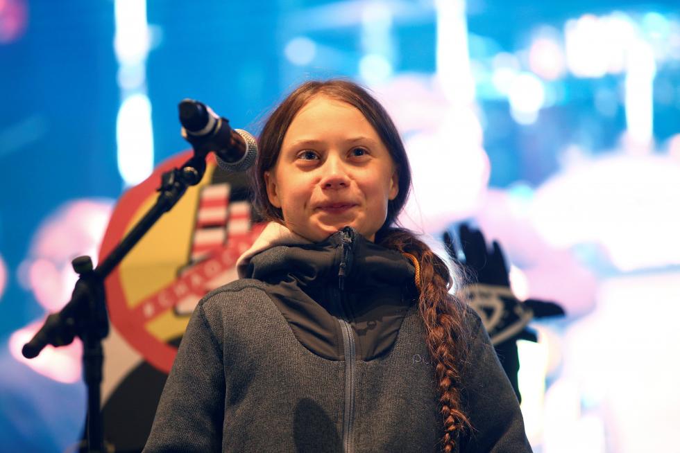 Marcha por el clíma en Madrid.