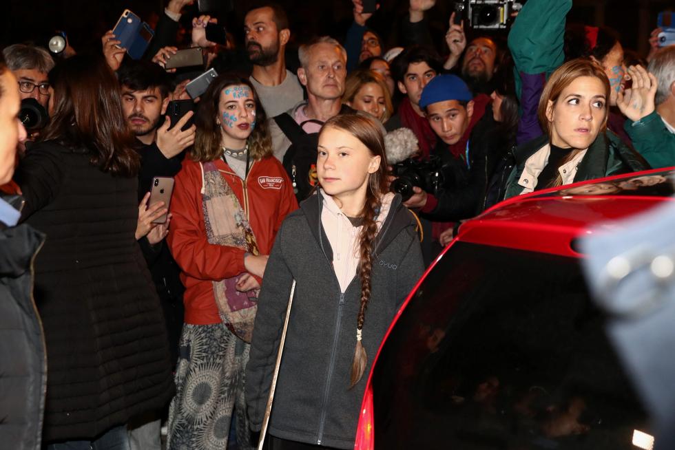 Marcha por el clíma en Madrid.