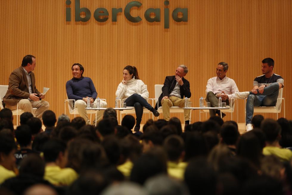 Acto en apoyo del deporte aragonés de cara al campeonato de España de 2020.