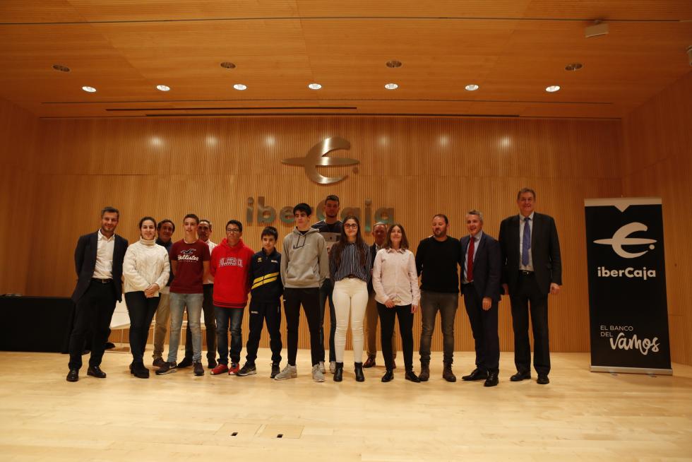 Acto en apoyo del deporte aragonés de cara al campeonato de España de 2020.
