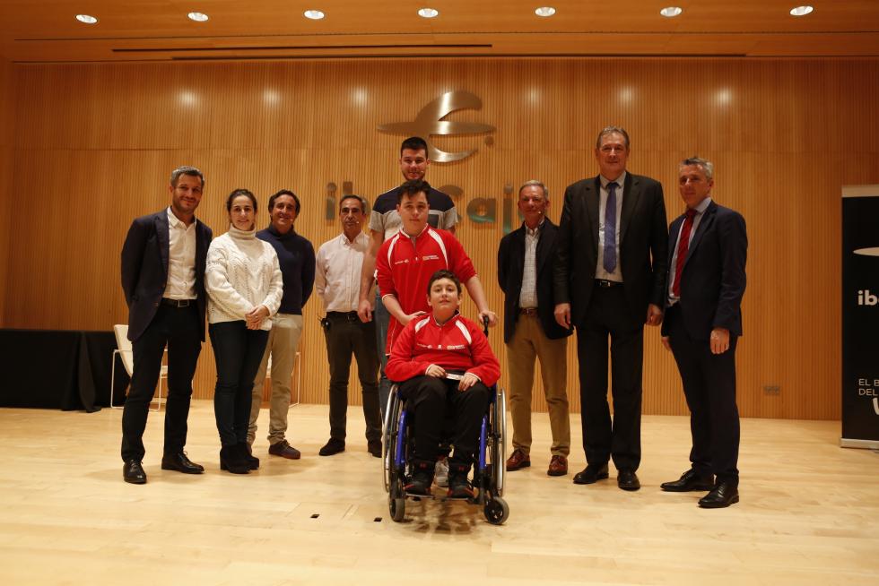 Acto en apoyo del deporte aragonés de cara al campeonato de España de 2020.