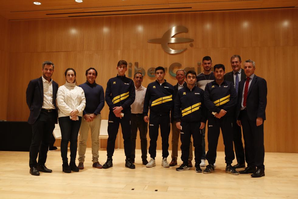 Acto en apoyo del deporte aragonés de cara al campeonato de España de 2020.