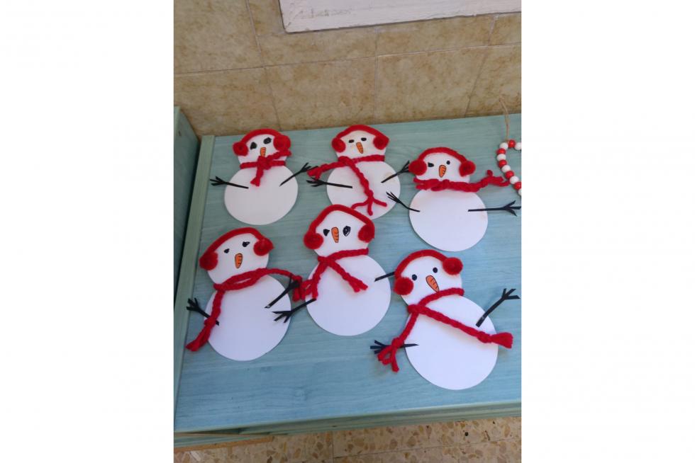 Decoración navideña en el Colegio María Auxiliadora Salesianas de Zaragoza