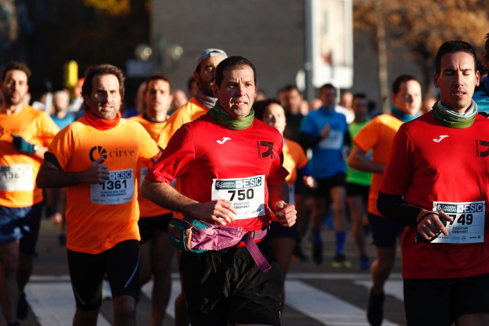 Imágenes de la Carrera de empresas Esic 2019 en Zaragoza.