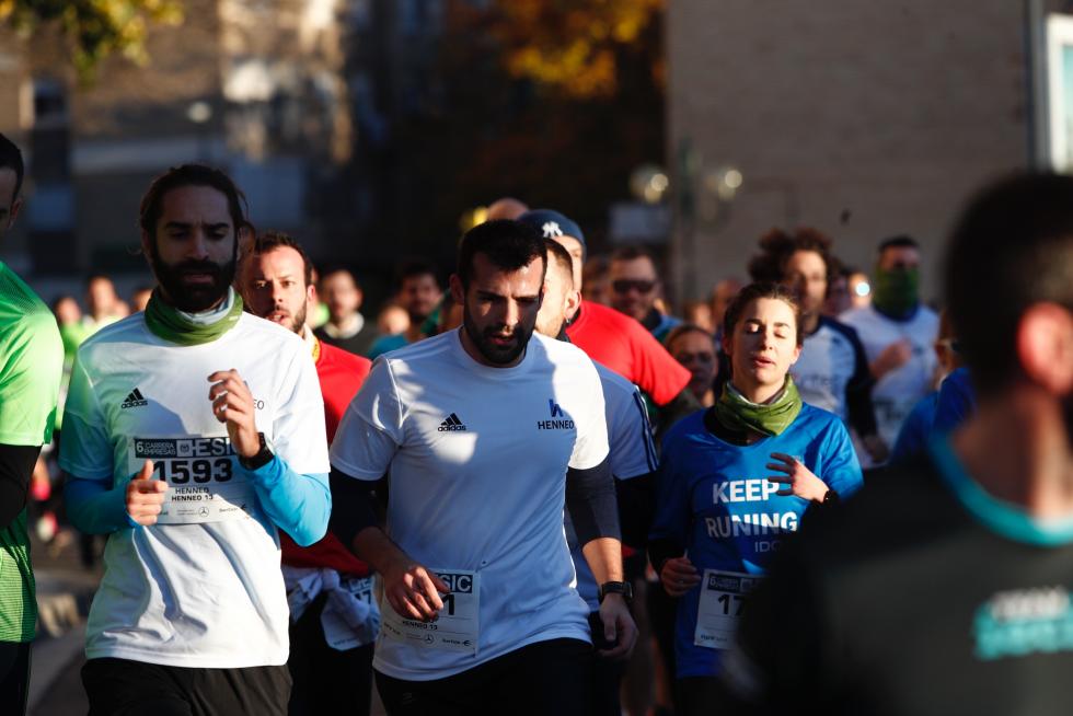 Imágenes de la Carrera de empresas Esic 2019 en Zaragoza.