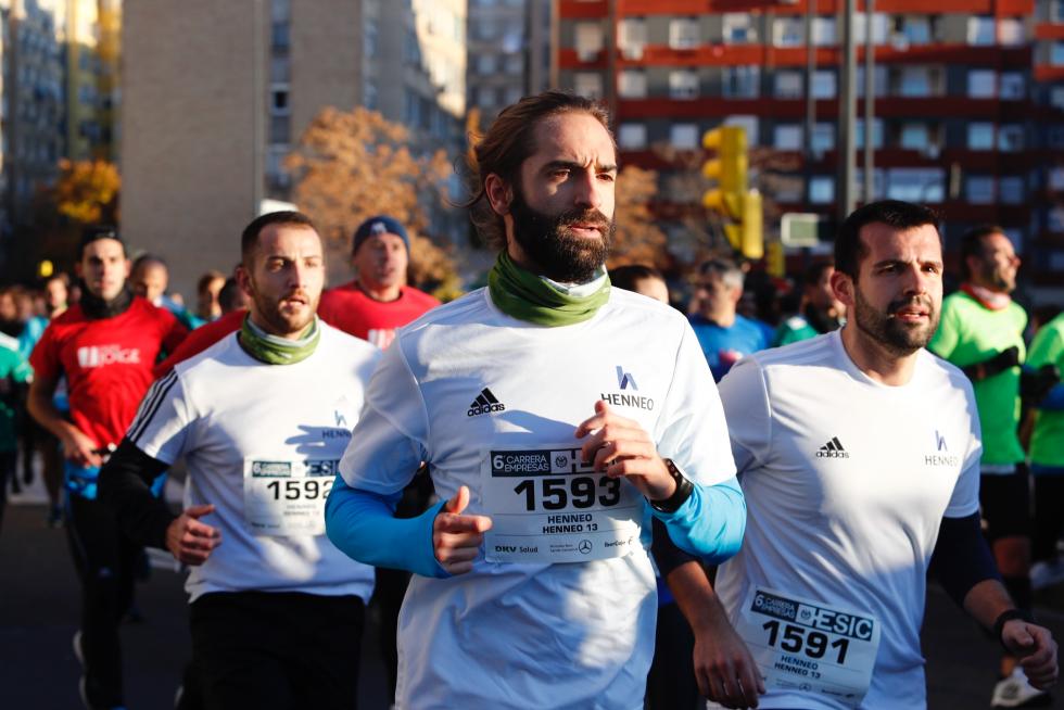 Imágenes de la Carrera de empresas Esic 2019 en Zaragoza.