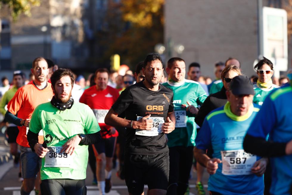 Imágenes de la Carrera de empresas Esic 2019 en Zaragoza.