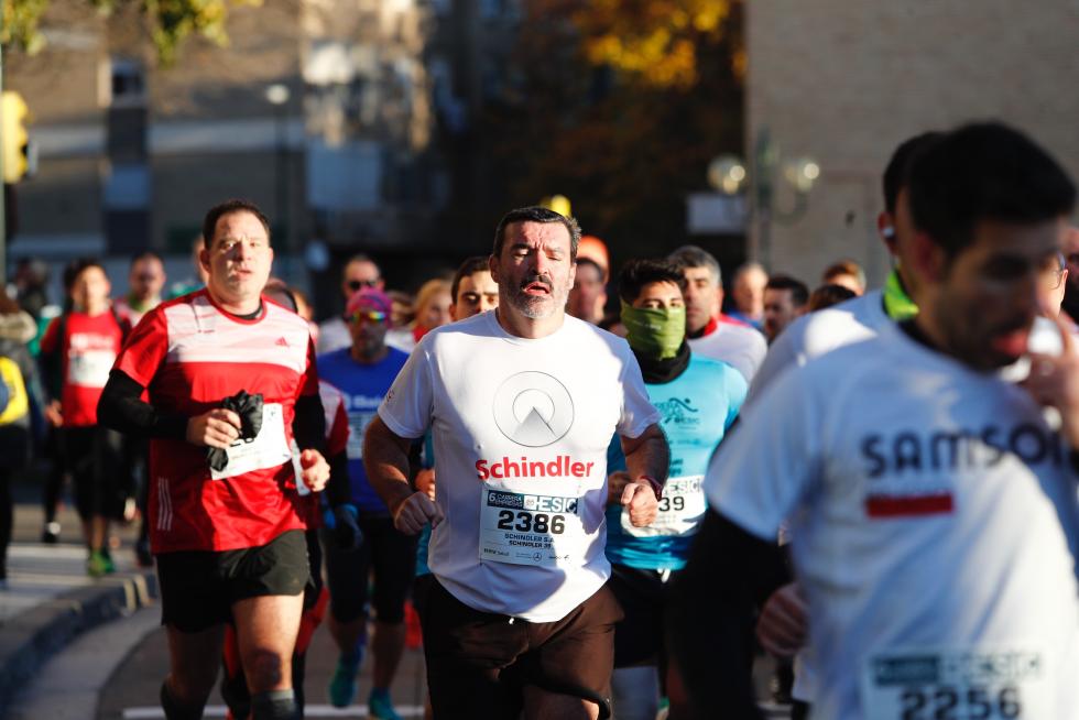 Imágenes de la Carrera de empresas Esic 2019 en Zaragoza.