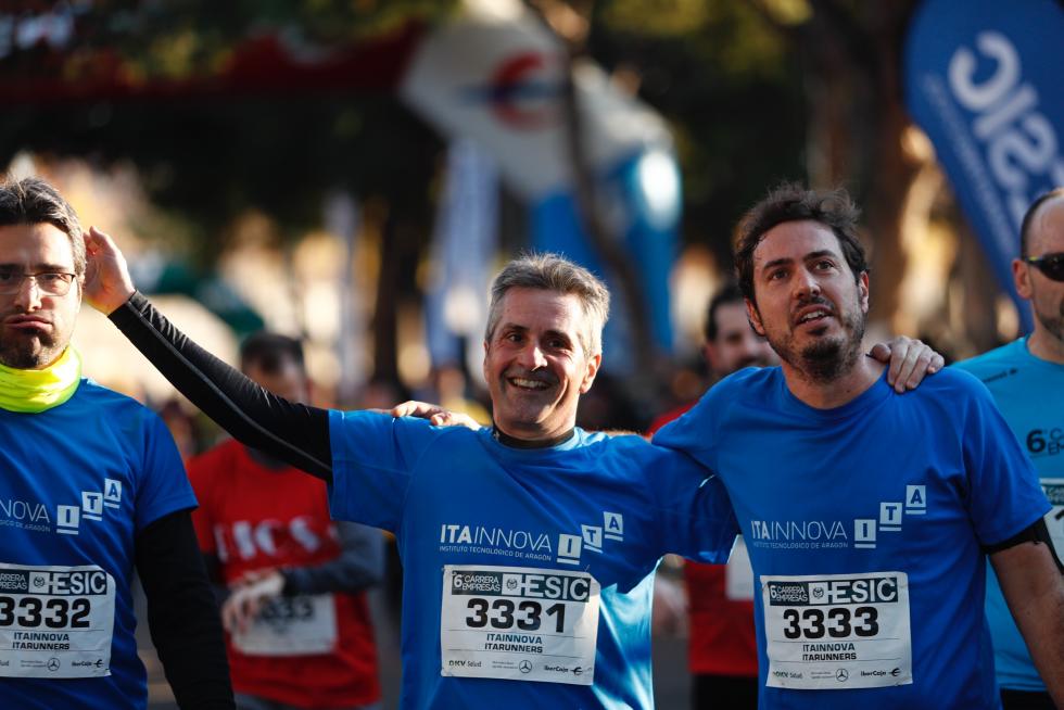 Imágenes de la Carrera de empresas Esic 2019 en Zaragoza.