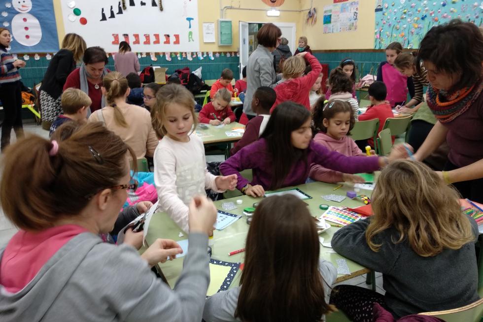La Navidad en el colegio Jerónimo Zurita de Zaragoza