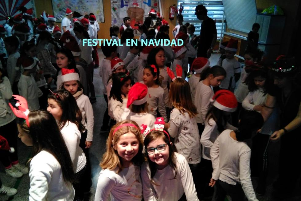 Así viven la Navidad en el CPI Parque Goya de Zaragoza