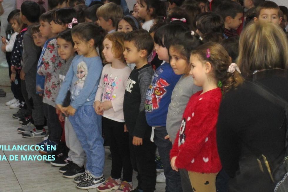 Así viven la Navidad en el CPI Parque Goya de Zaragoza