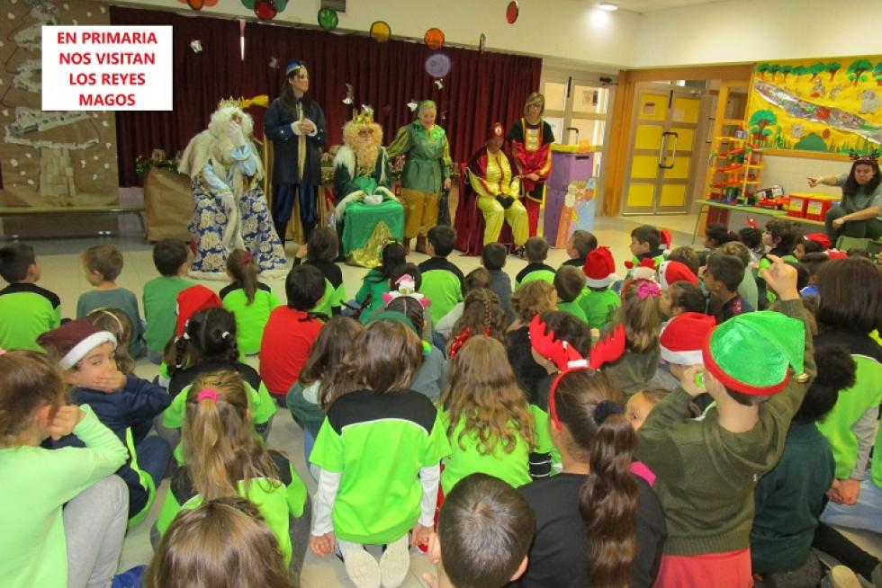 Así viven la Navidad en el CPI Parque Goya de Zaragoza