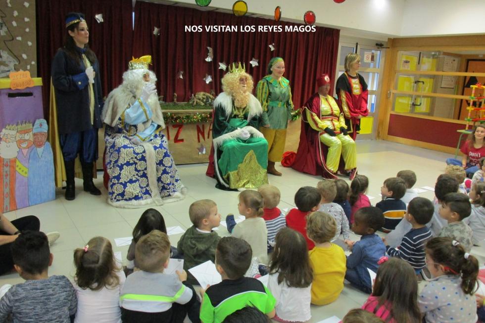 Así viven la Navidad en el CPI Parque Goya de Zaragoza