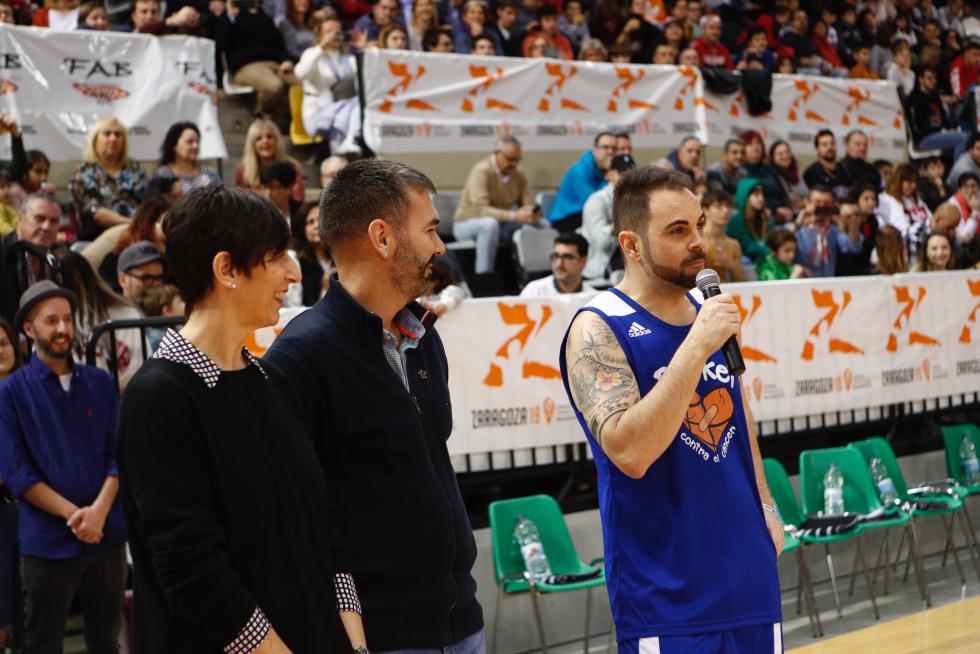 Partido solidario de 'Basket contra el cáncer'.
