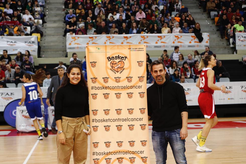 Partido solidario de 'Basket contra el cáncer'.