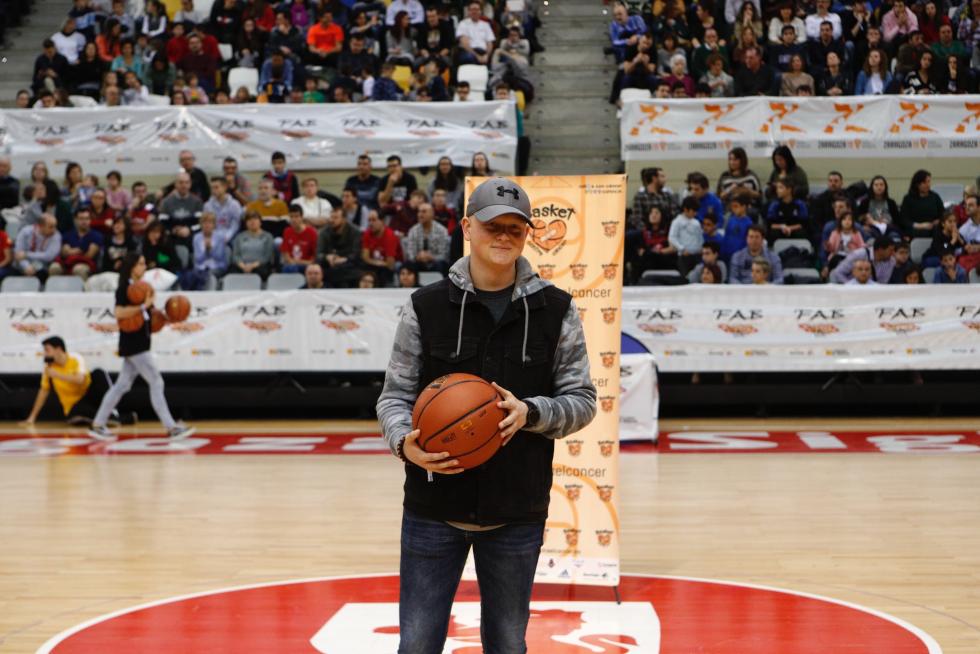 Partido solidario de 'Basket contra el cáncer'.