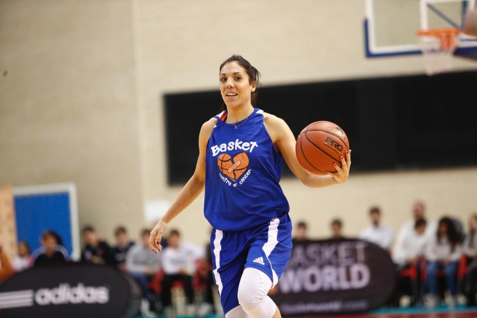 Partido solidario de 'Basket contra el cáncer'.