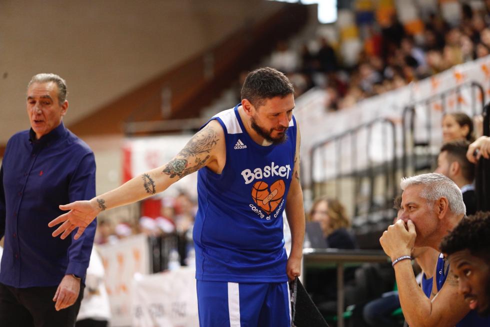 Partido solidario de 'Basket contra el cáncer'.
