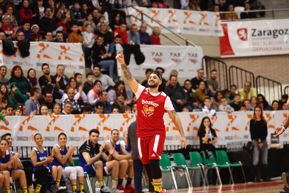 Partido solidario de 'Basket contra el cáncer'.