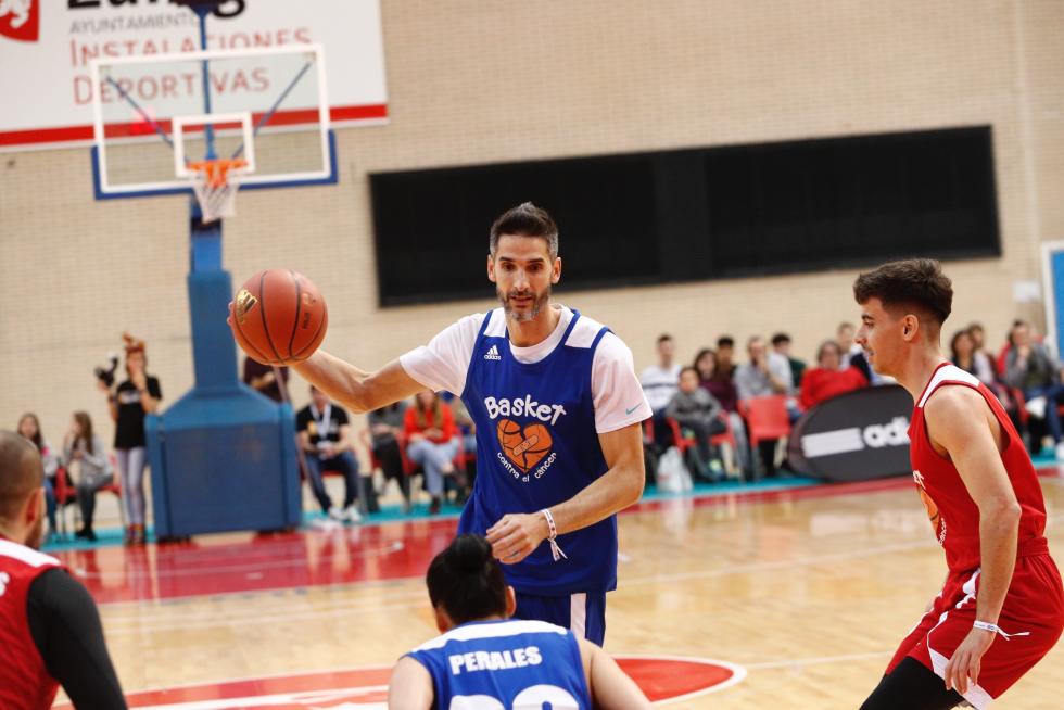 Partido solidario de 'Basket contra el cáncer'.
