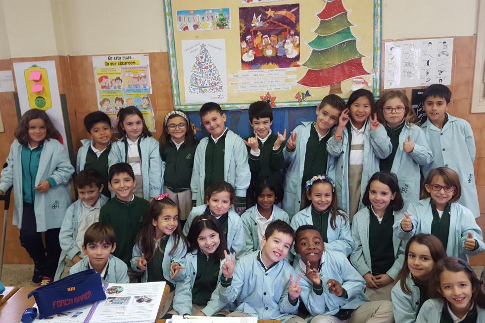 La Navidad en el Colegio Santa Rosa FESD de Zaragoza