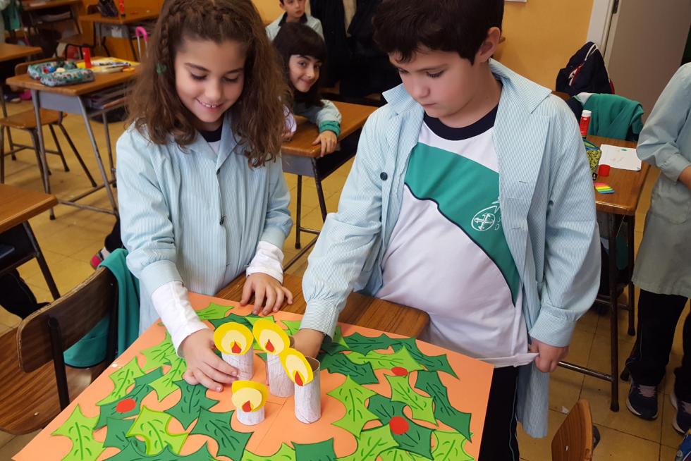 La Navidad en el Colegio Santa Rosa FESD de Zaragoza